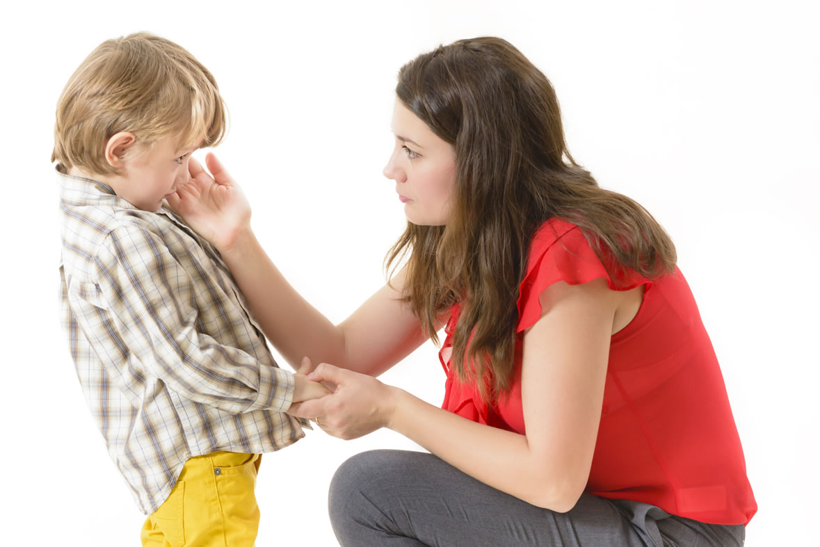 Mom Consoling Anxious Chilc Thompson Child Therapy